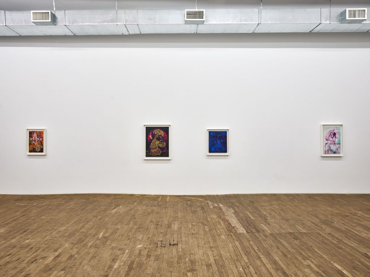 <i>the flower woman, </i> 2025 </br>
installation view, kaufmann repetto, new york</br>