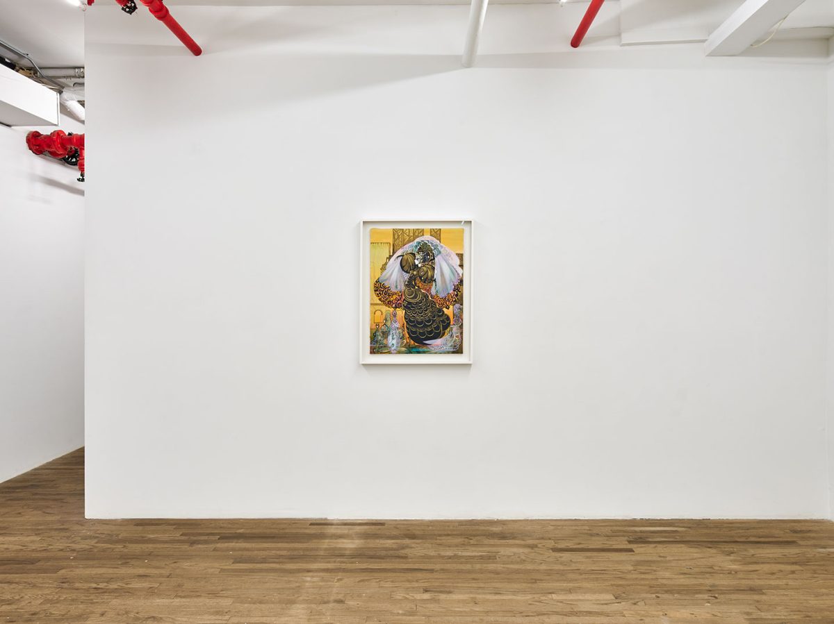 <i>the flower woman, </i> 2025 </br>
installation view, kaufmann repetto, new york</br>