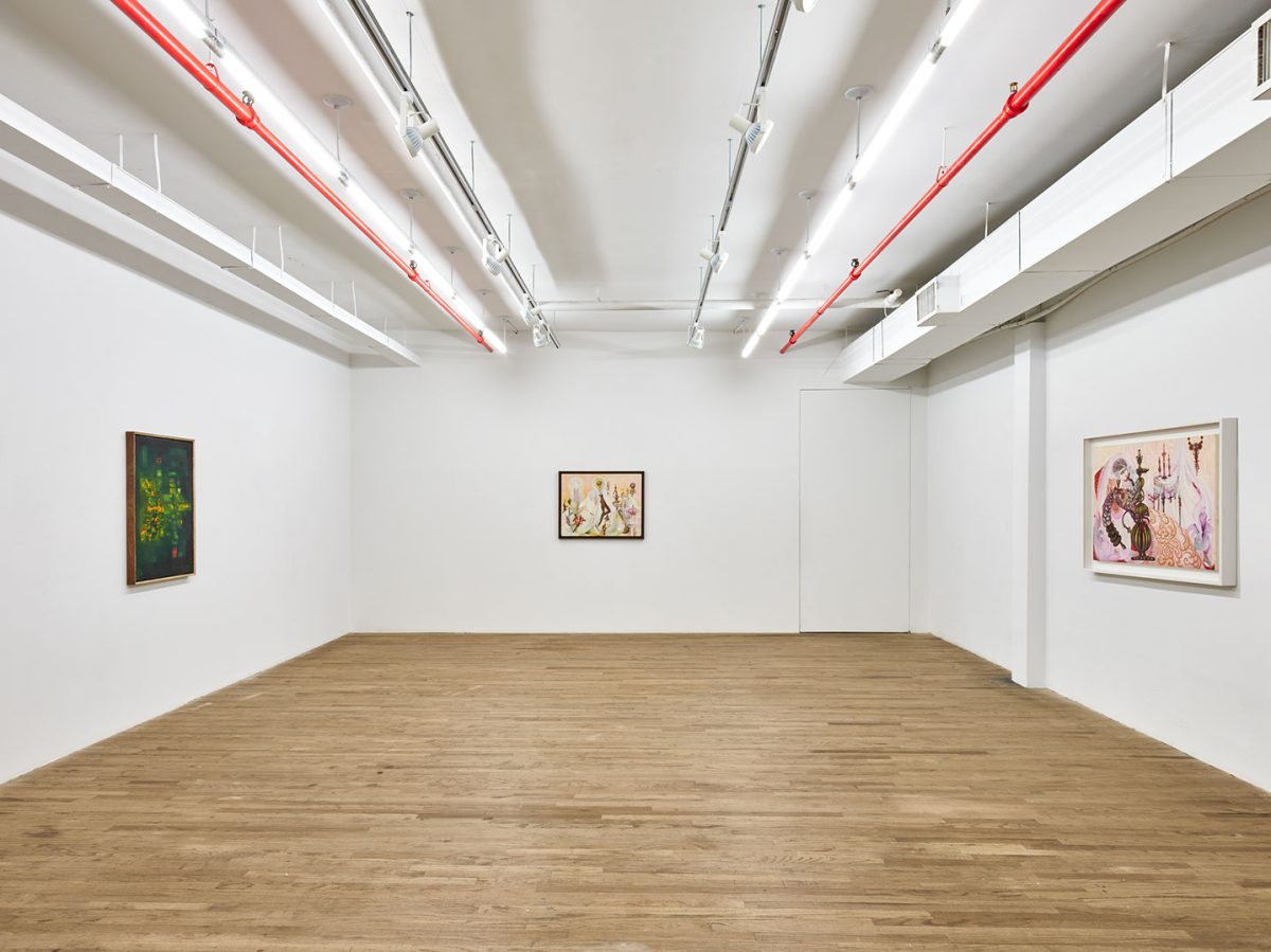 <i>the flower woman, </i> 2025 </br>
installation view, kaufmann repetto, new york</br>