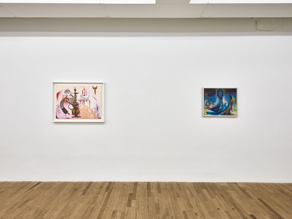 <i>the flower woman, </i> 2025 </br>
installation view, kaufmann repetto, new york</br>