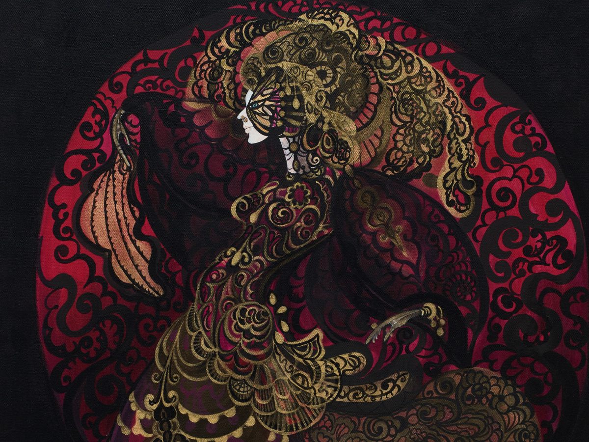 <i>Veil Dance (Danse du mandile)</i>, 1994 </br>
detail