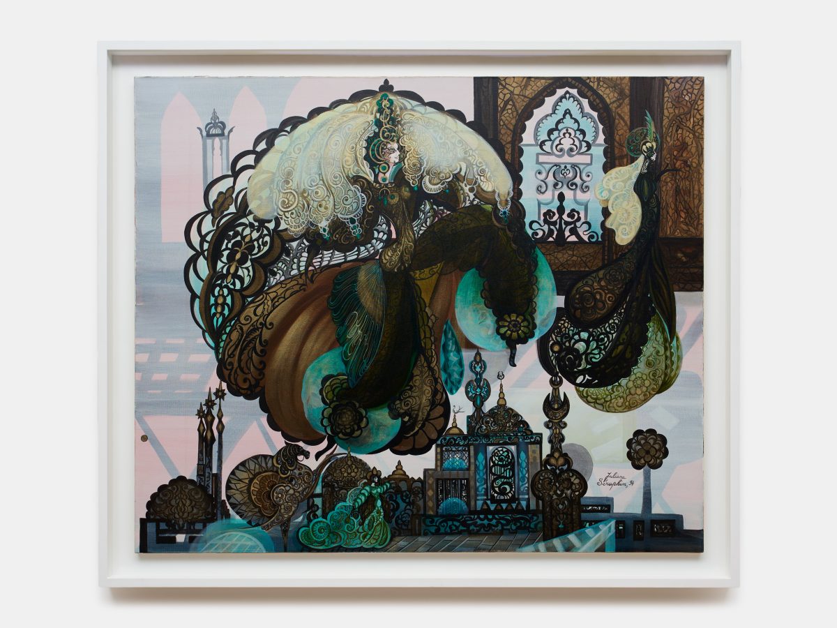 <i>Dream of Samarkand (Rêve de Samarcande)</i>, 1994 </br>
oil on canvas</br>100 x 120 cm / 39.4 x 47.3 in