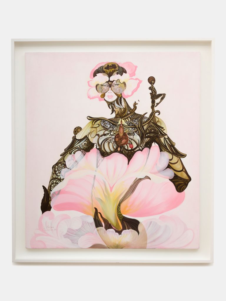<i>Untitled</i>, 1996 </br>
oil on canvas</br>96 x 85 cm / 37.8 x 33.5 in (unframed)
109 x 98 x 7.5 cm / 42.9 x 38.6 x 3 cm (framed)