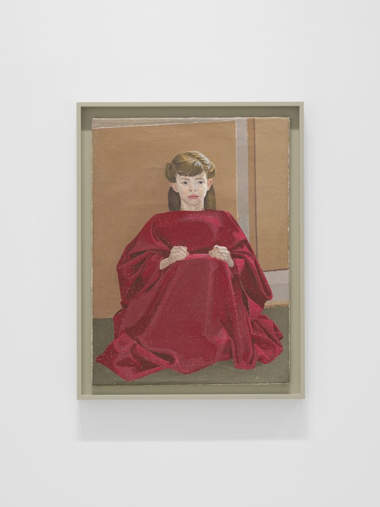 <i>miss i,</i> 1997</br>
oil on canvas </br> 89,5 x 68,4 x 5 cm / 35.2 x 27 x 2 in