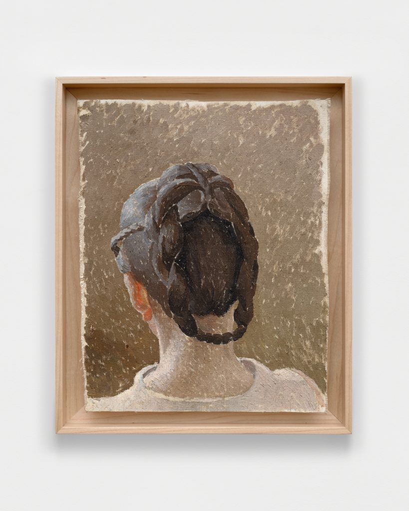 <i>The Tail,</i> 1996</br>
oil on canvas </br> 32,4 x 28,7 x 3,8 cm / 13.8 x 11.3 x 1.5 in