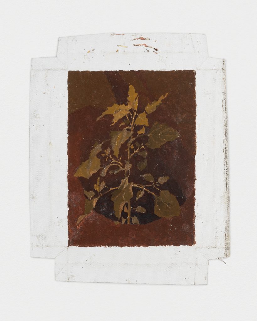 <i>Weed,</i> 2000</br>
oil on canvas </br> 25 x 20 cm / 9.8 x 7.9 in