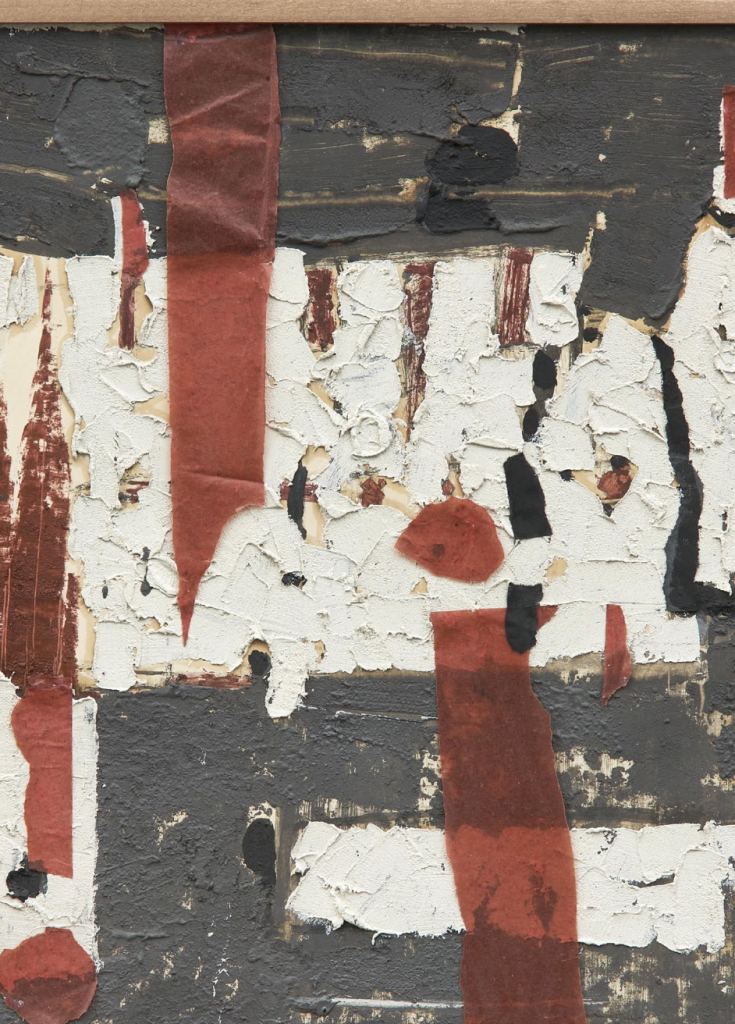 Bice Lazzari, <i> Collage no. 1</i>, 1959 </br> detail>