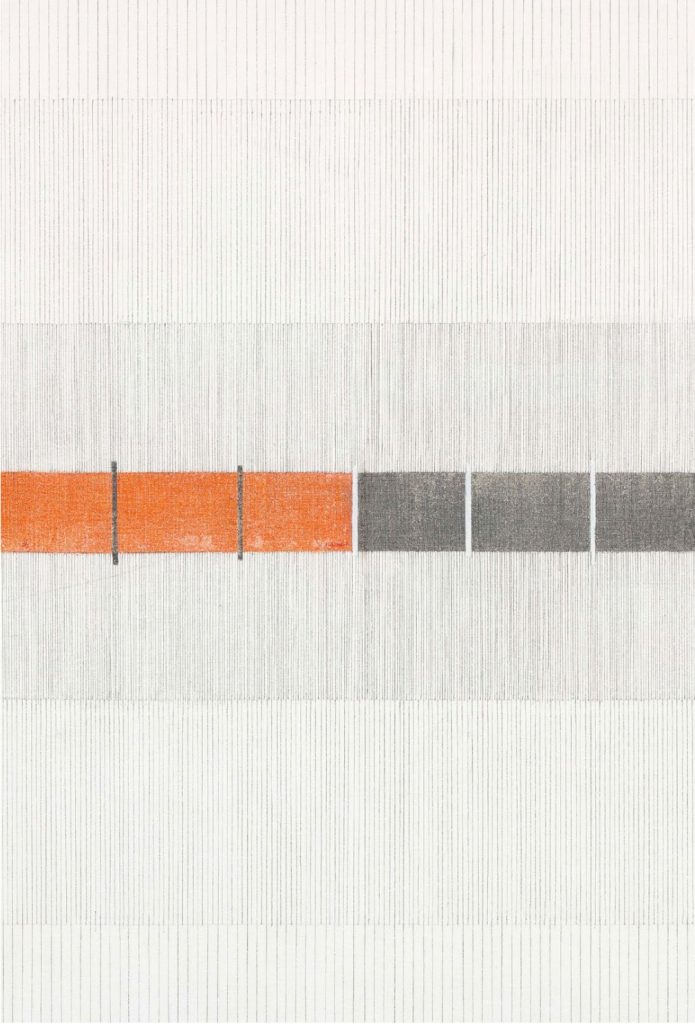 <i>Sequenza cromatica 1 - Segni e misure</i>, 1968 </br>
detail>