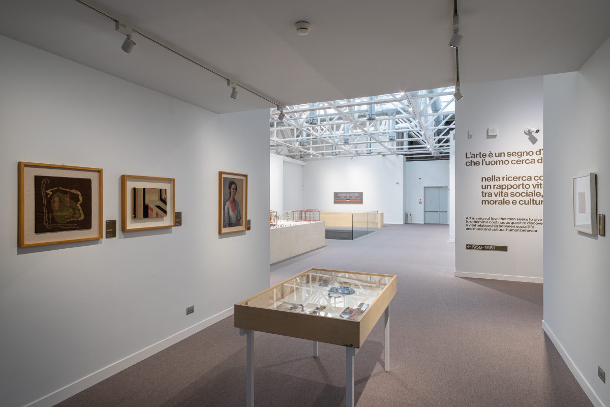 <i>Bice Lazzari. I linguaggi del suo tempo</i>, 2025
</br> installation view, Palazzo Citterio, Milan