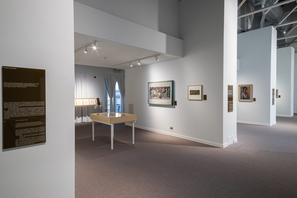 <i>Bice Lazzari. I linguaggi del suo tempo</i>, 2025
</br> installation view, Palazzo Citterio, Milan