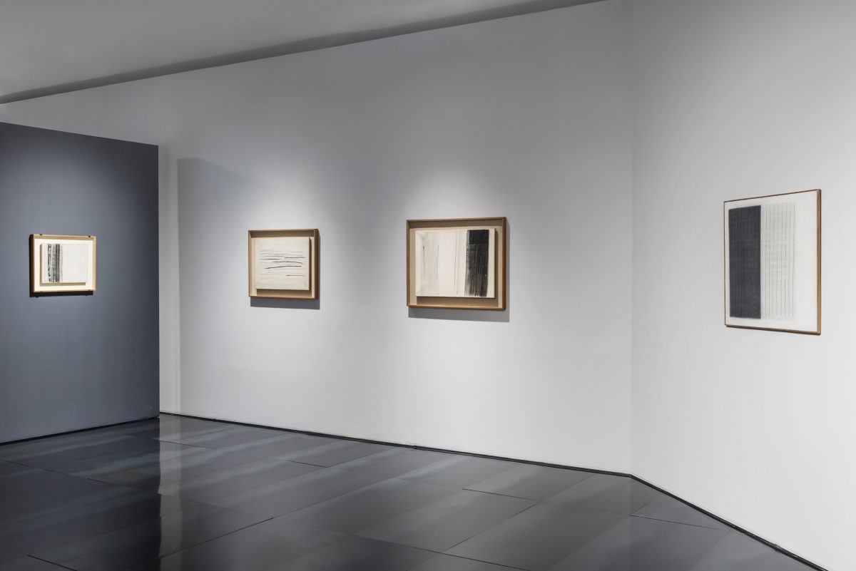 <i>Bice Lazzari. The poetic of the sign,</i> 2019 </br>
installation view, Museo Novecento, Firenze</br>