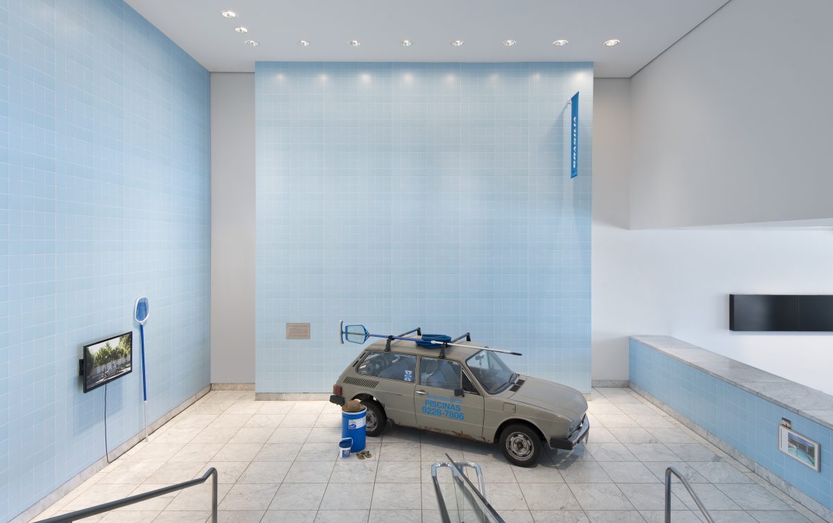 <i>Brasília, Cars, Pools and Other Modernities</i>, 2014
</br> installation view, Hammer Museum, Los Angeles>