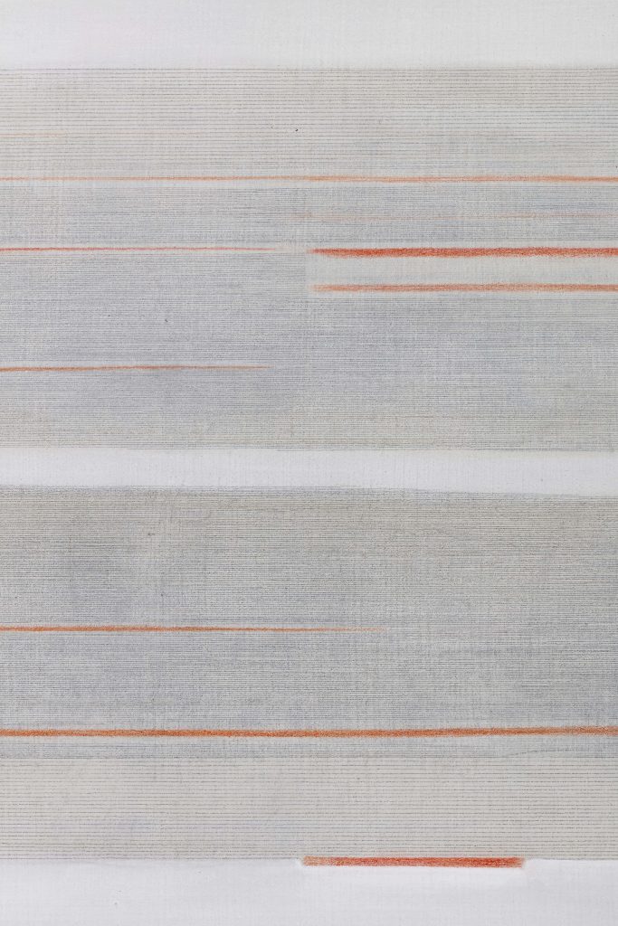 <i>I segni orizzontali</i>, 1966 </br>
detail>