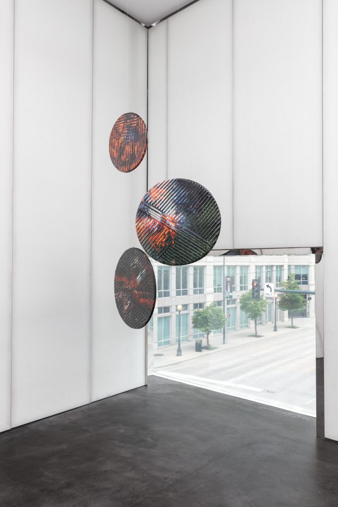 <i>Clarissa Tossin: Falling From Earth</i>, 2022
</br> installation view, Museum of Contemporary Art, Denver>