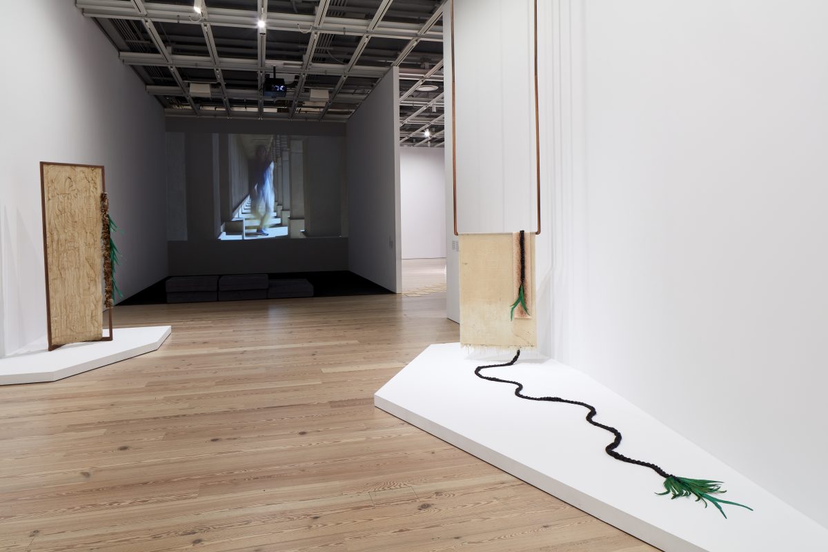 <i>Pacha, Llaqta, Wasichay: Indigenous Space, Modern Architecture, New Art
</i>, 2018
</br> installation view, Whitney Museum of American Art, New York>