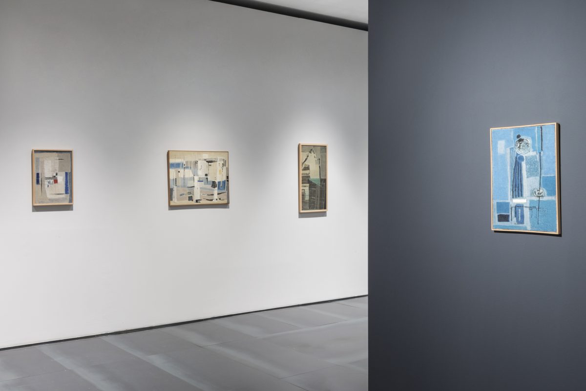 <i>Bice Lazzari. The poetic of the sign,</i> 2019 </br>
installation view, Museo Novecento, Firenze</br>