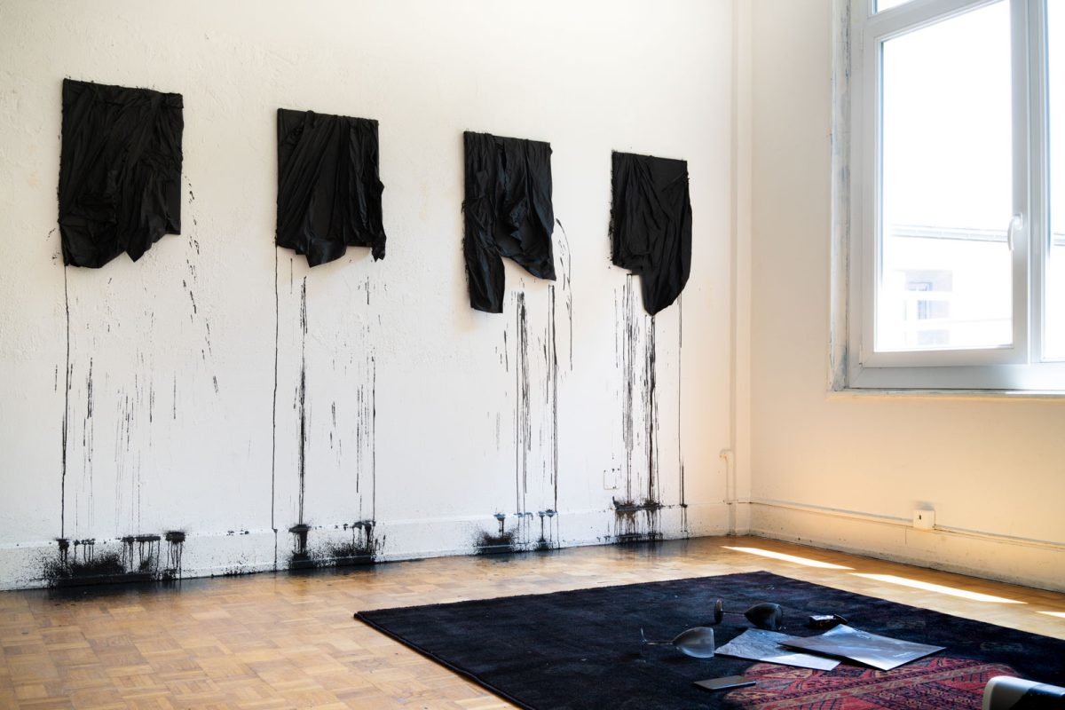 <i>Juno</i>, 2025
</br> installation view, Archives sensibles, Lausanne