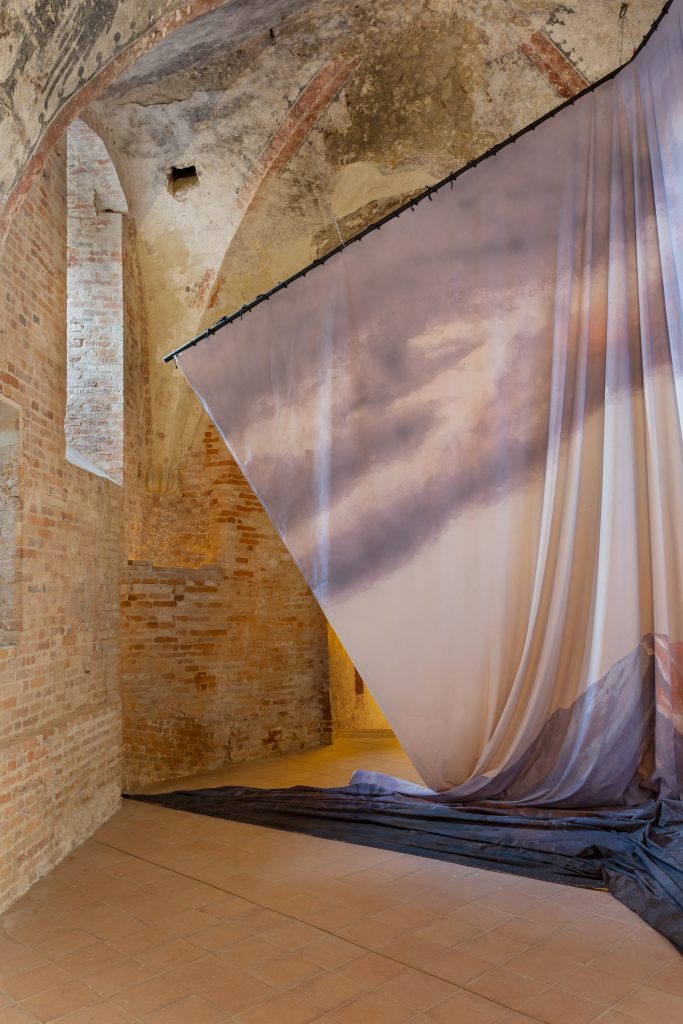 <i>Panorama Monferrato</i>, 2024
</br> installation view, Italics