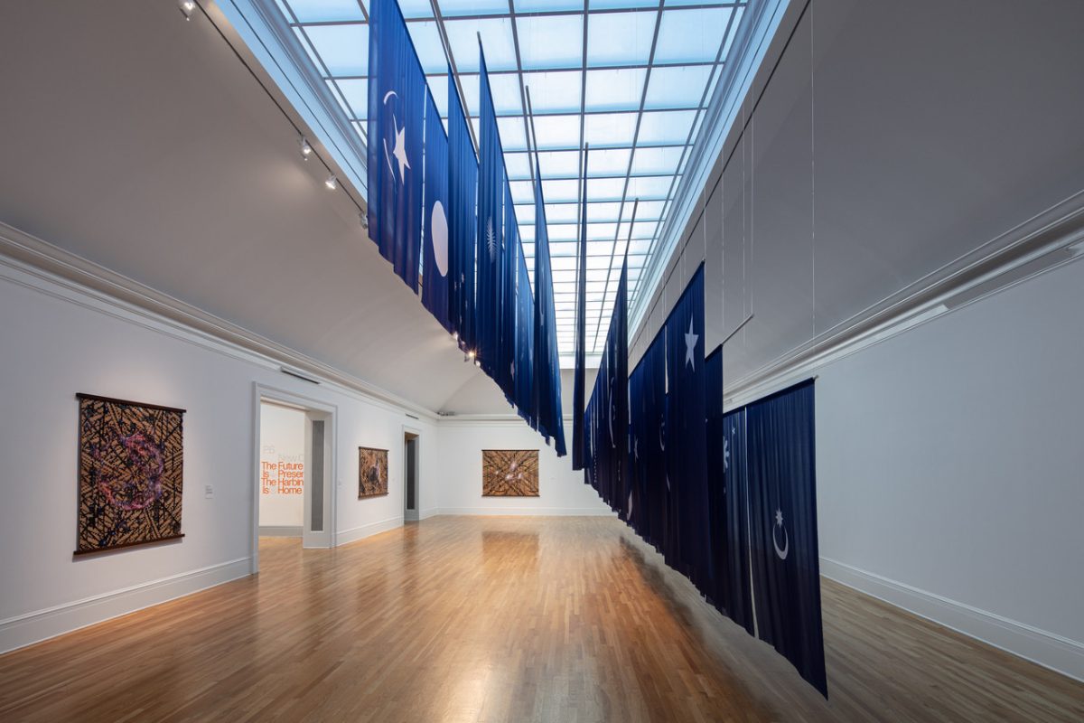 <i>Prospect.6 Triennial: The Future Is Present, The Harbinger Is Home</i>, 2025
</br> installation view, Newcomb Art Museum, New Orleans>