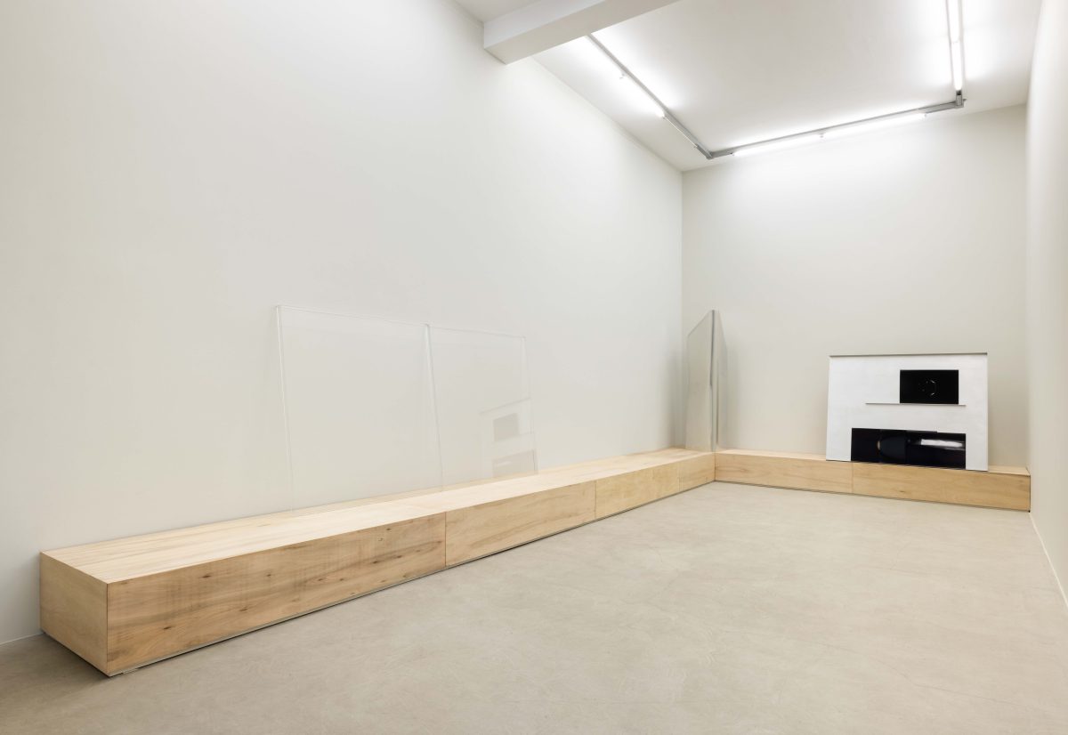 <i>Back Facing Front</i>, 2025
</br> installation view, kaufmann repetto Milan