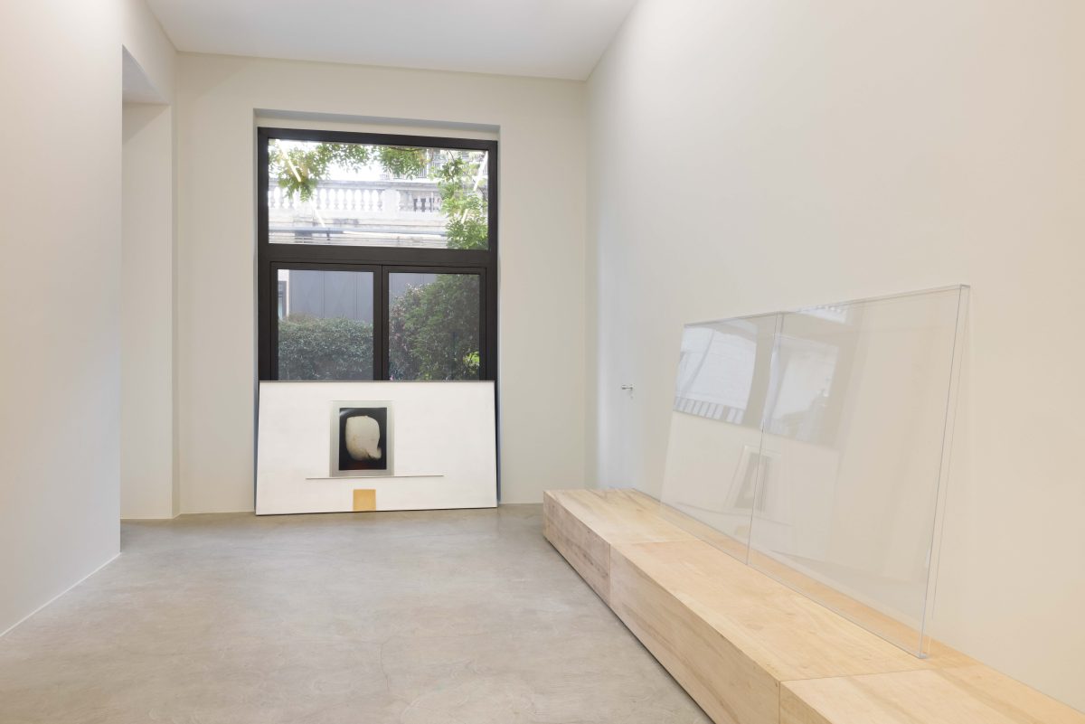 <i>Back Facing Front</i>, 2025
</br> installation view, kaufmann repetto Milan