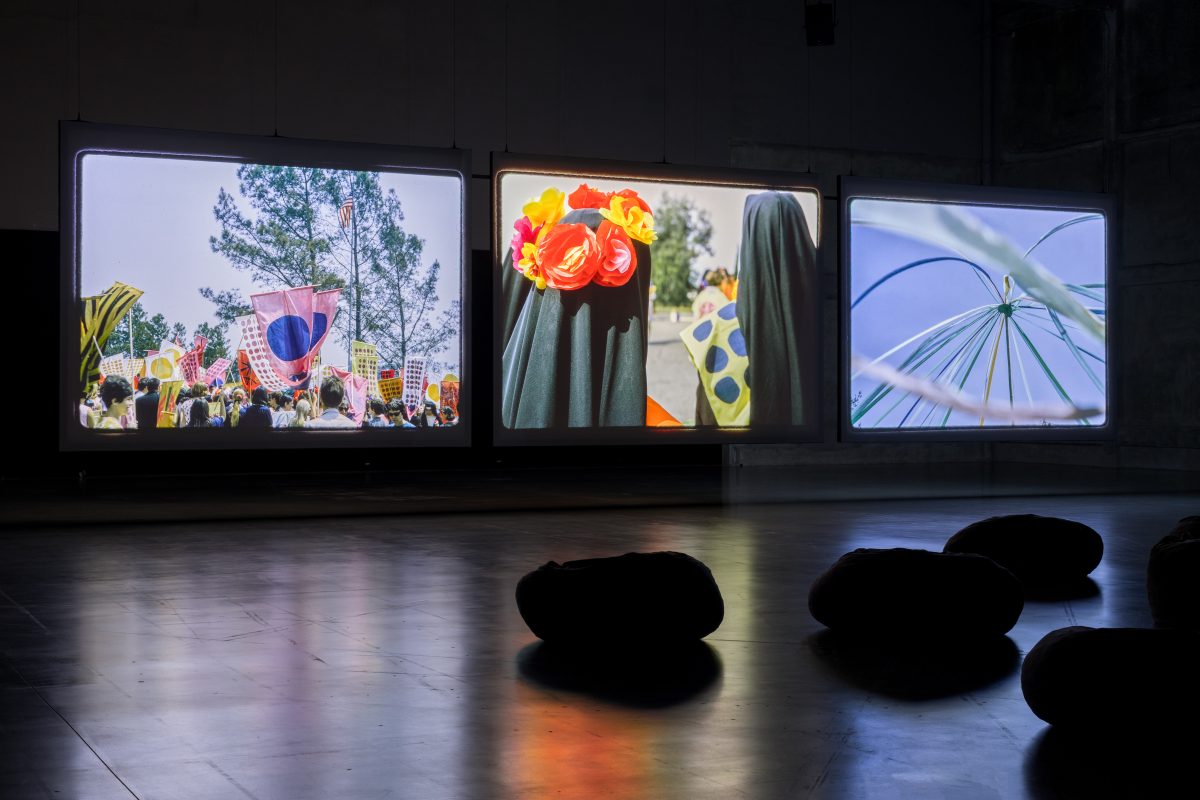 <i>Corita Kent: The Sorcery of Images</i>, 2025
</br> installation view, Marciano Art Foundation, Los Angeles