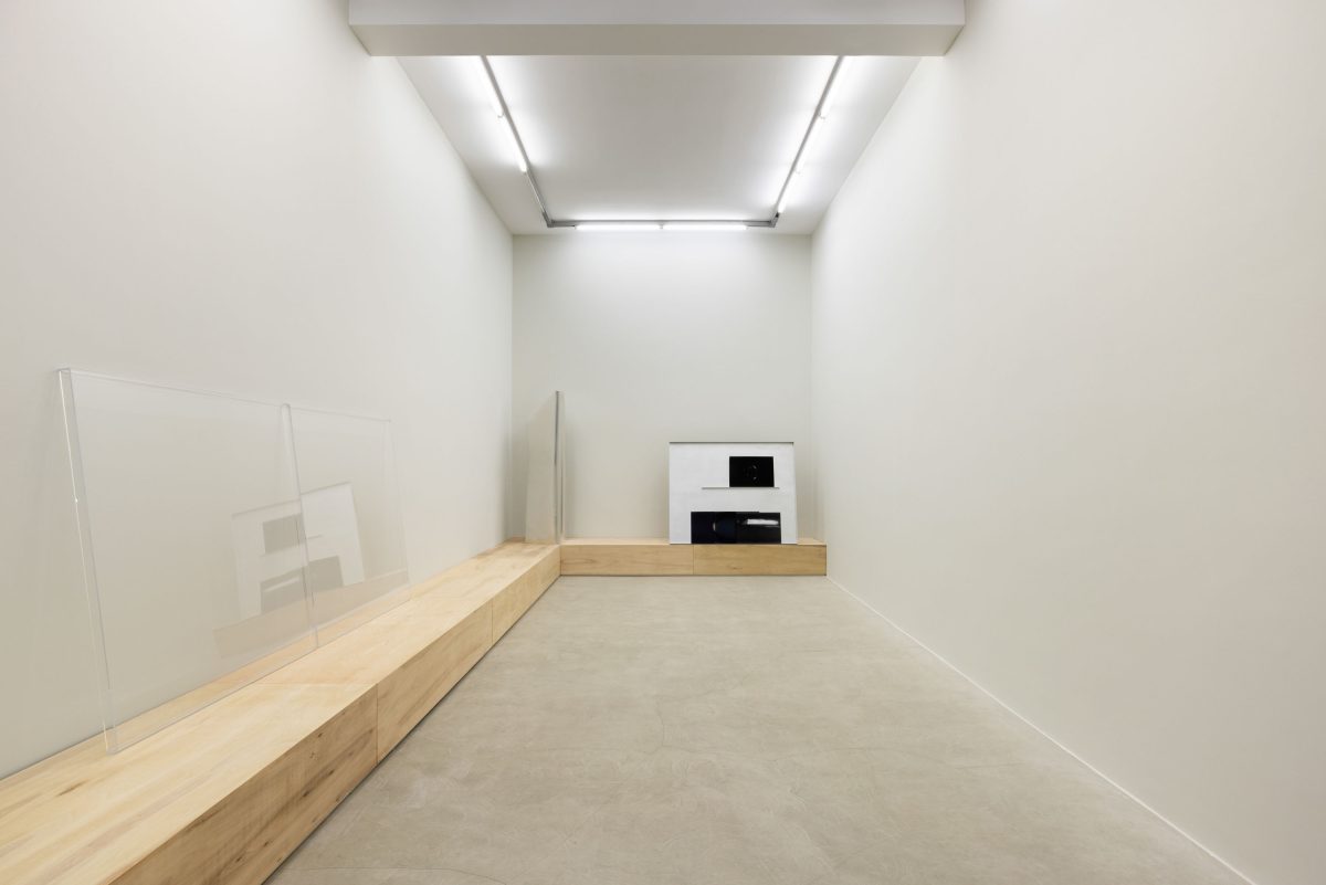 <i>Back Facing Front</i>, 2025
</br> installation view, kaufmann repetto Milan