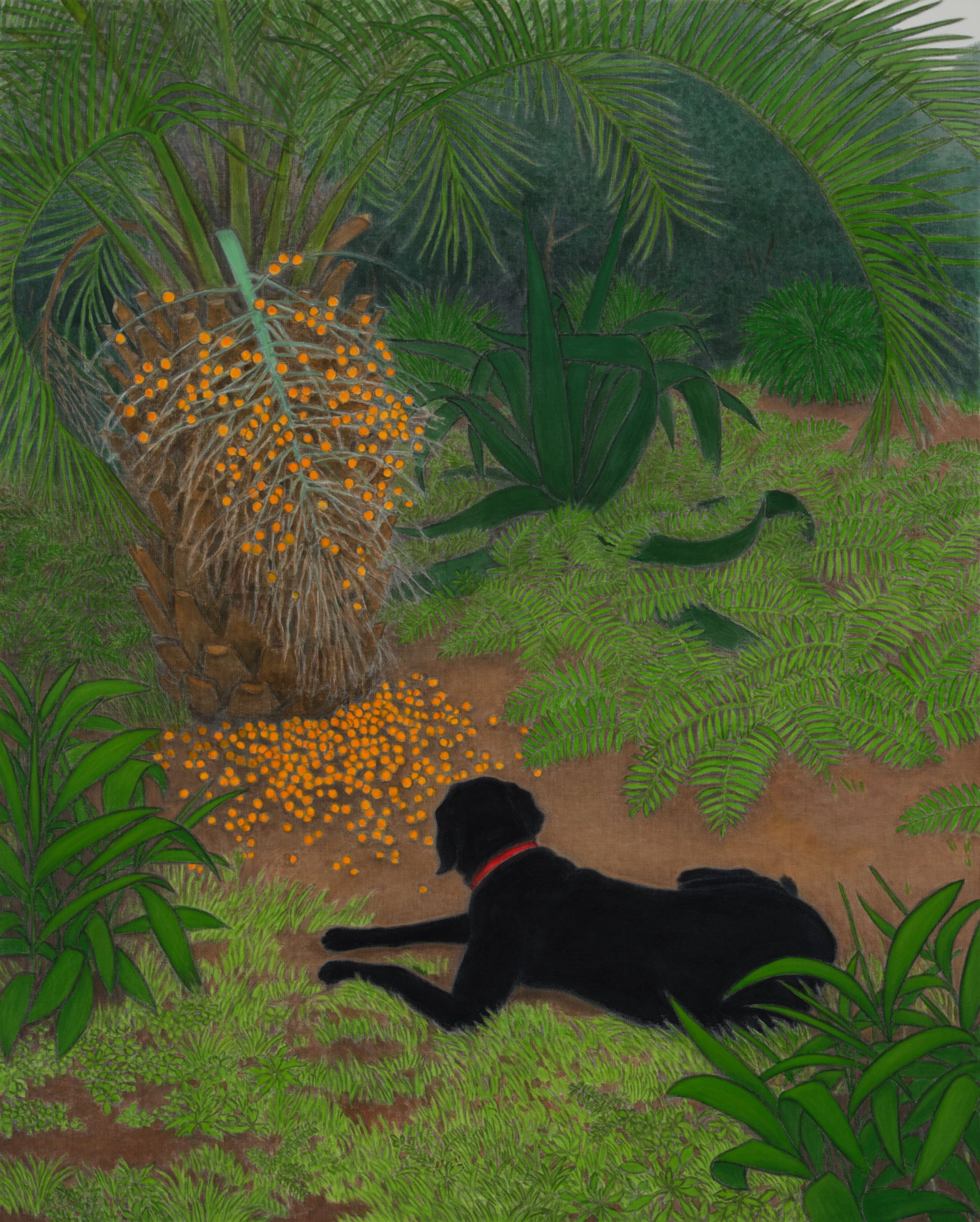 <i> Towards</i>, 2026</br>
color on canvas </br>
162 x 130,5 cm / 63.8 x 51.3 in