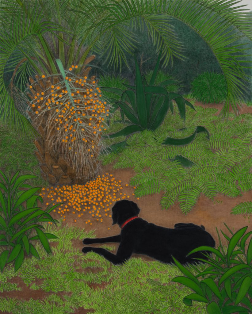 <i> Towards</i>, 2026</br>
color on canvas </br>
162 x 130,5 cm / 63.8 x 51.3 in