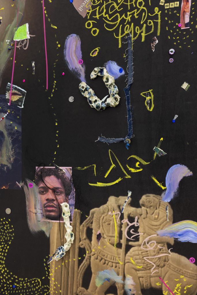 <i>Safe Space for a passing History-Ere du Verseau 999 (Long Story First)</i>, 2024-2025 </br>detail