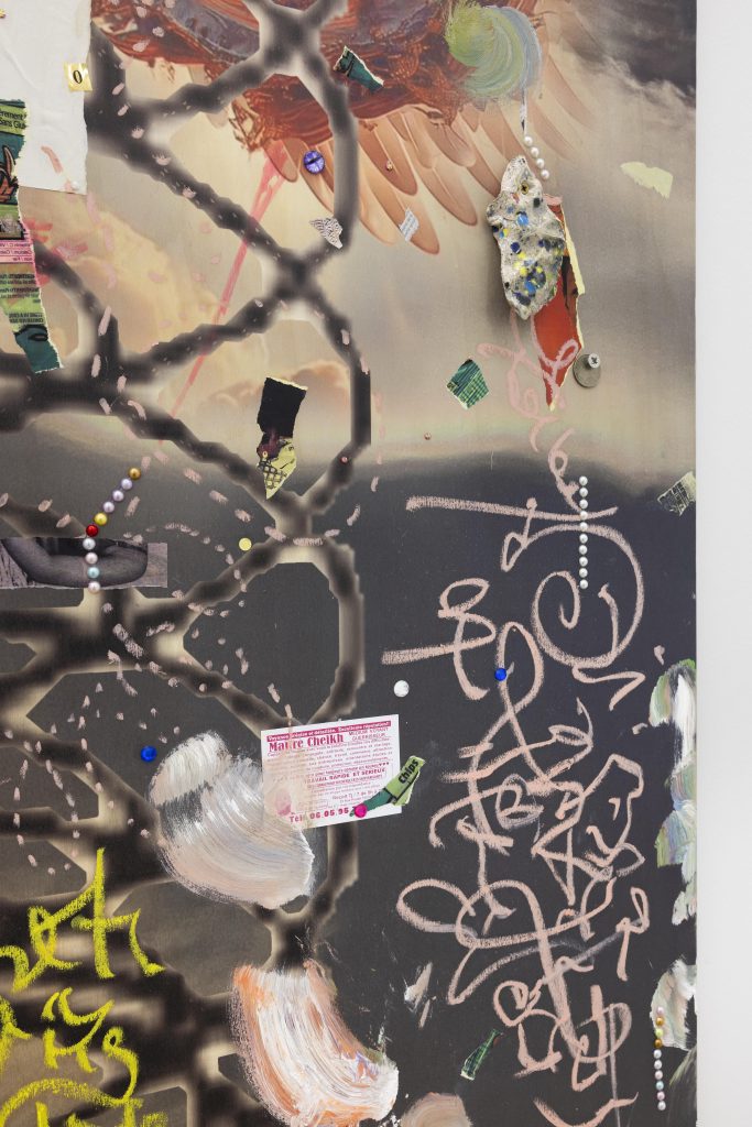 <i>Safe Space for a passing History-Ere du Verseau 999 (Long Story First)</i>, 2024-2025 </br>detail