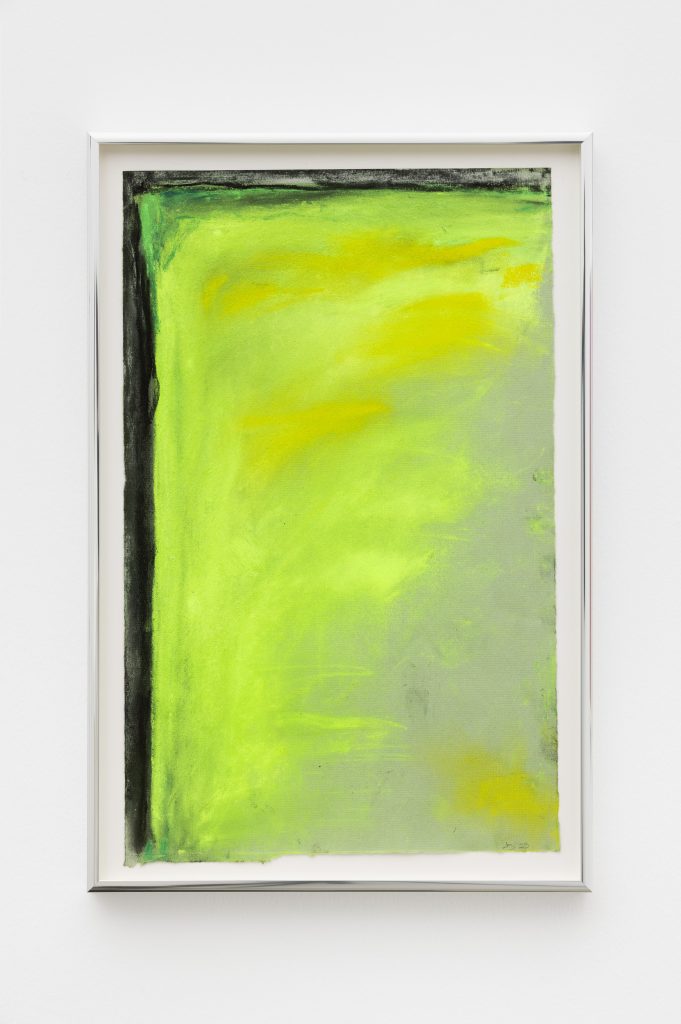 <i>Untitled</I>, 2025</br> soft pastel on Bugra</br>
47,5 x 31,5 x 3,5 cm / 18.7 x 12.5 x 1.3 in