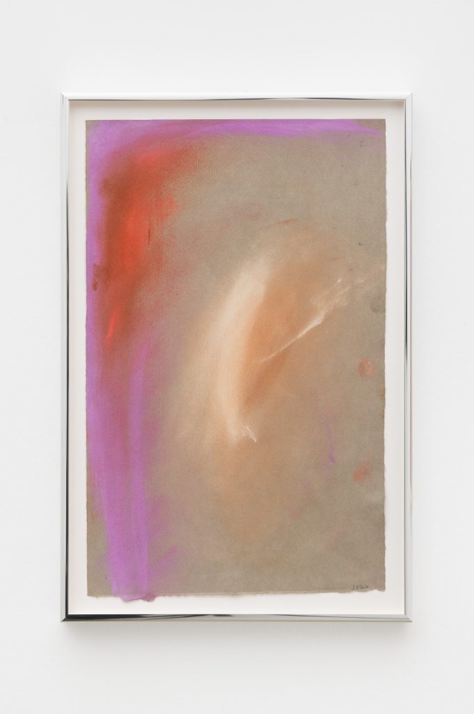 <i>Untitled</I>, 2026</br> soft pastel on Bugra</br>
47,5 x 31,5 x 3,5 cm / 18.7 x 12.5 x 1.3 in