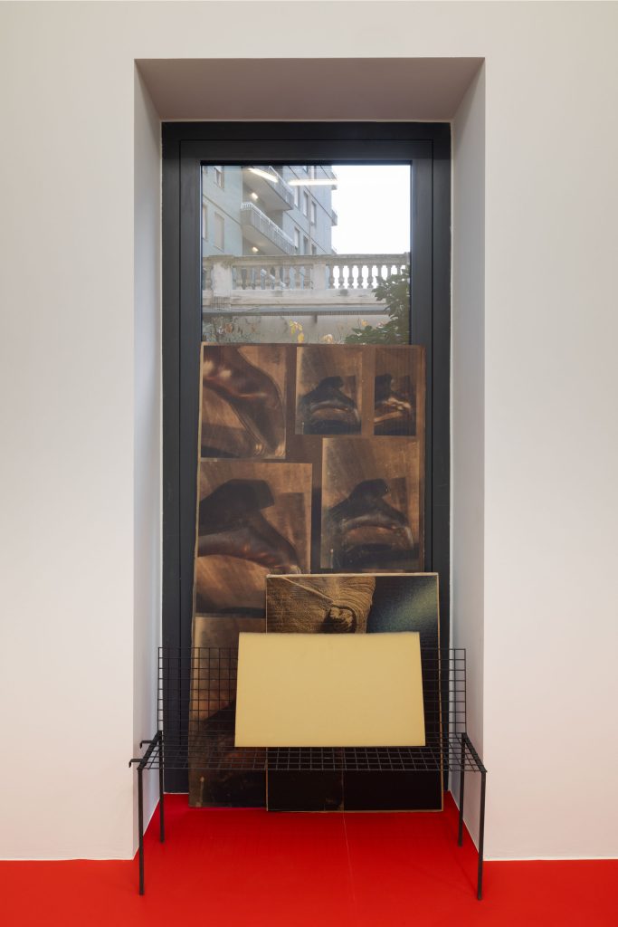 <i>Back Facing Front</i>, 2025
</br> installation view, kaufmann repetto Milan