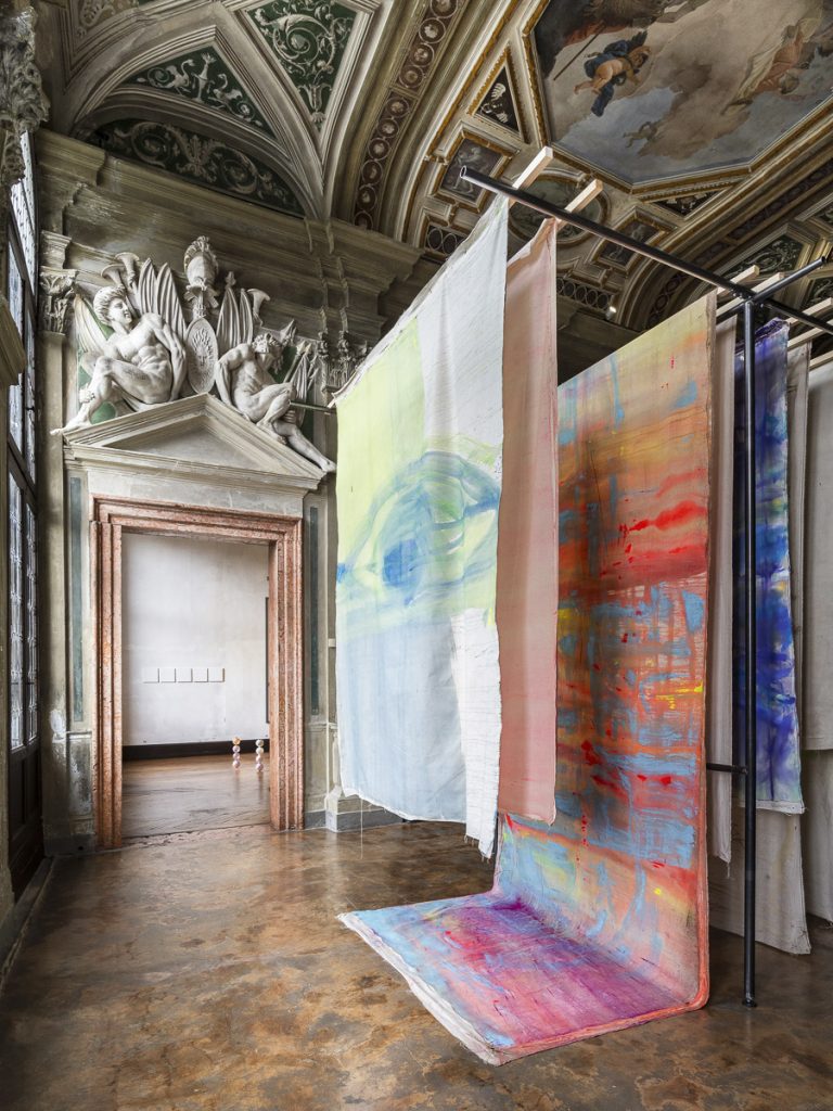 <i>Everybody Talks About the Weather,</i> 2023</br>
installation view, Fondazione Prada, Venice>