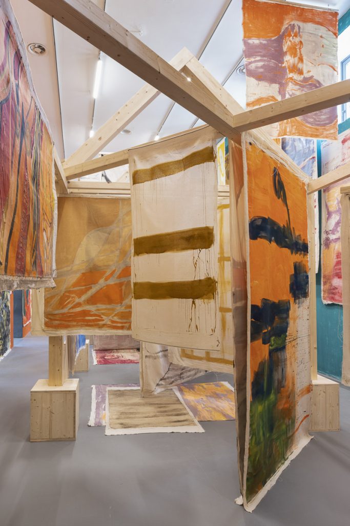 <i>Home,</i> 2023 </br>
installation view, GAMeC, Bergamo