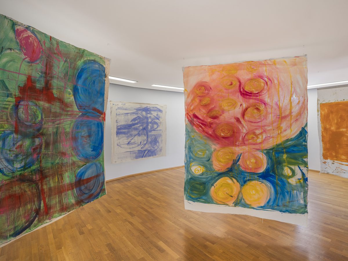 <i>The great outdoors,</i> 2025 </br>
installation view, Musée d’art du Valais, Sion>