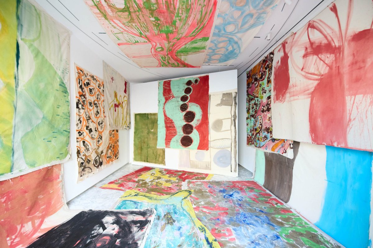 <i>Tintin Nina,</i> 2025 </br>
installation view, Orto Botanico della Sapienza Università di Roma and Conciliazione 5>