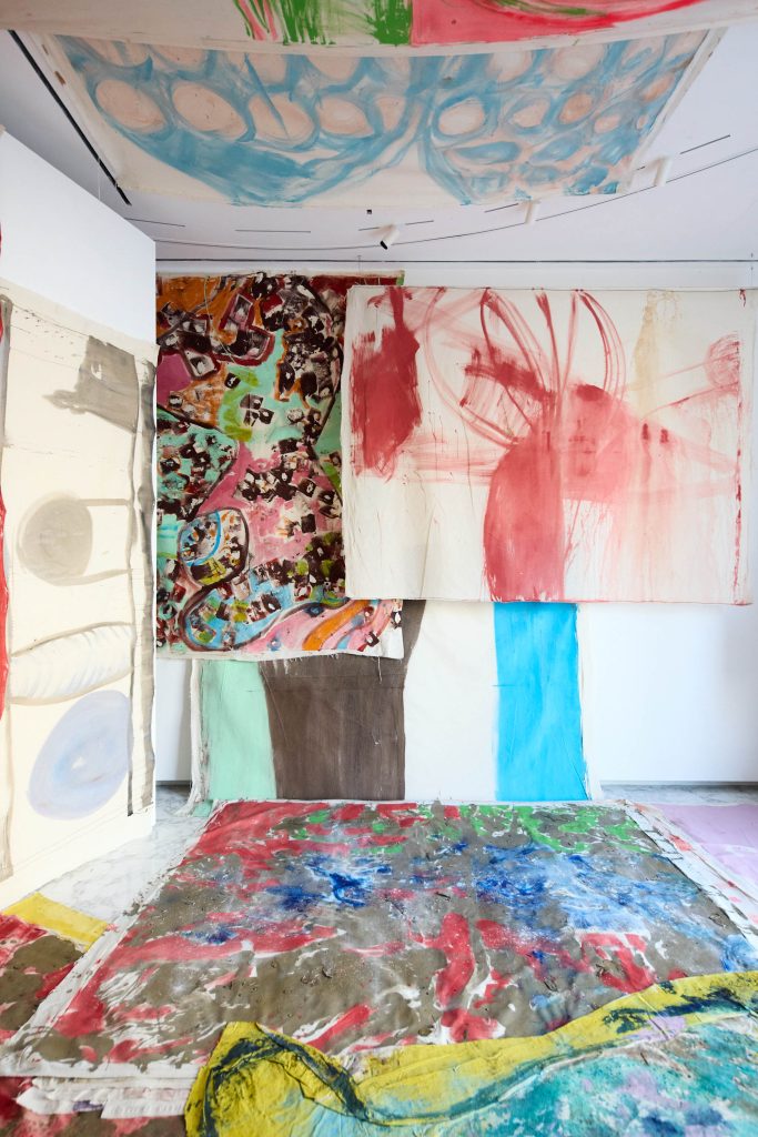 <i>Tintin Nina,</i> 2025 </br>
installation view, Orto Botanico della Sapienza Università di Roma and Conciliazione 5