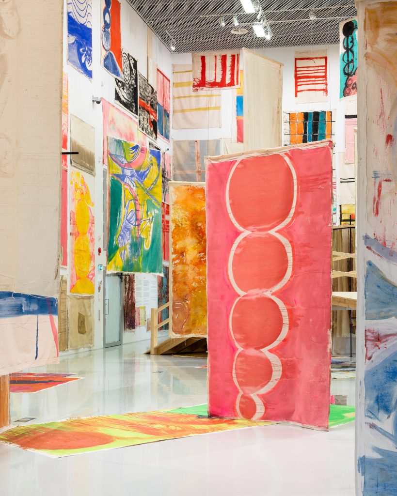 <i>I am Godzilla!,</i> 2025 </br>
installation view, Moderna Museet, Malmo>