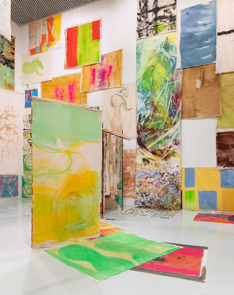 <i>I am Godzilla!,</i> 2025 </br>
installation view, Moderna Museet, Malmo>