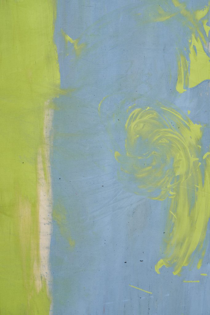 <i>Untitled,</i> undated </br>mixed media on canvas</br>
detail>