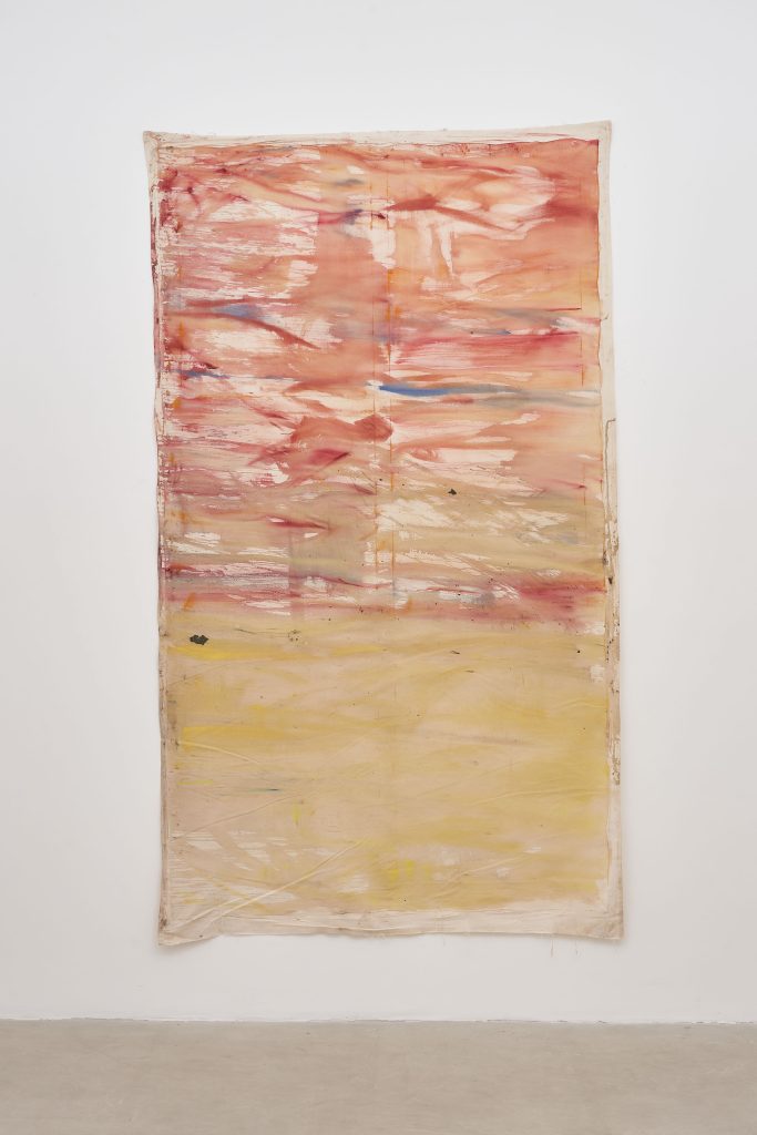 <i>Untitled,</i> undated </br>mixed media on canvas</br>
310 x 180 cm / 122 x 70.9 in>