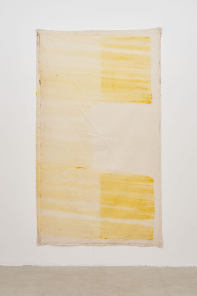 <i>Untitled,</i> undated </br>mixed media on canvas</br>
315 x 175 cm / 124 x 68.9 in>
