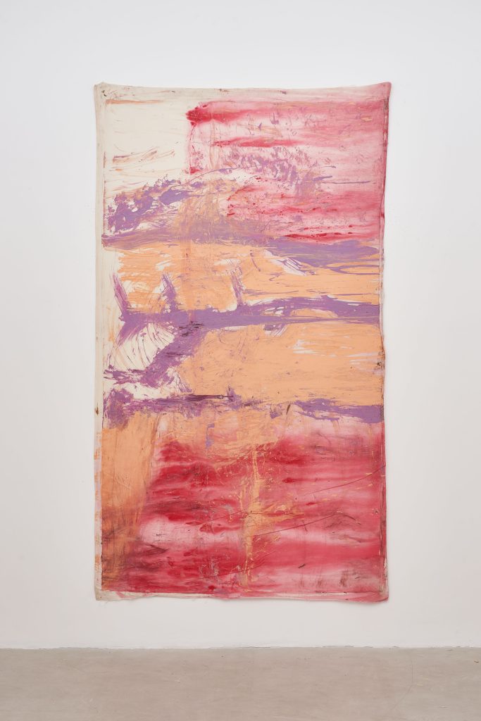 <i>Untitled,</i> undated </br>mixed media on canvas</br>
310 x 180 cm / 122 x 70.9 in>
