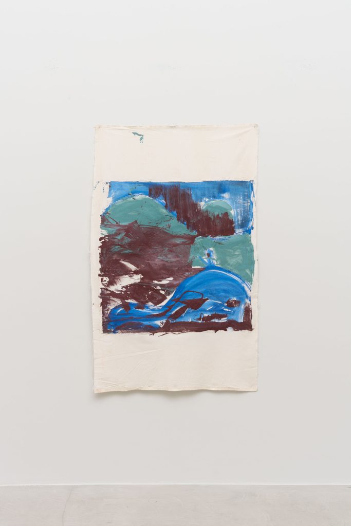 <i>Untitled,</i> undated </br>mixed media on canvas</br>
175 x 118 cm / 68.9 x 46.4 in>