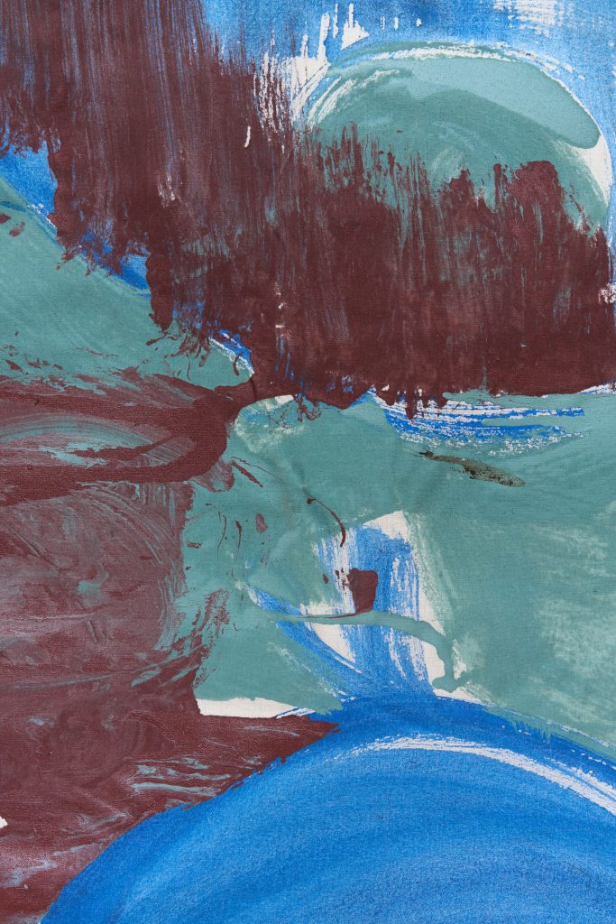 <i>Untitled,</i> undated </br>mixed media on canvas</br>
175 x 118 cm / 68.9 x 46.4 in>