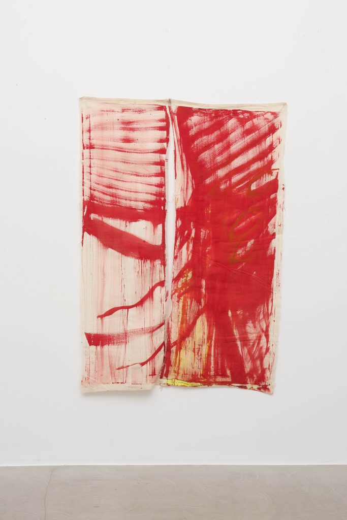 <i>Untitled,</i> undated </br>mixed media on canvas</br>
178 x 128 cm / 70 x 50.3 in>