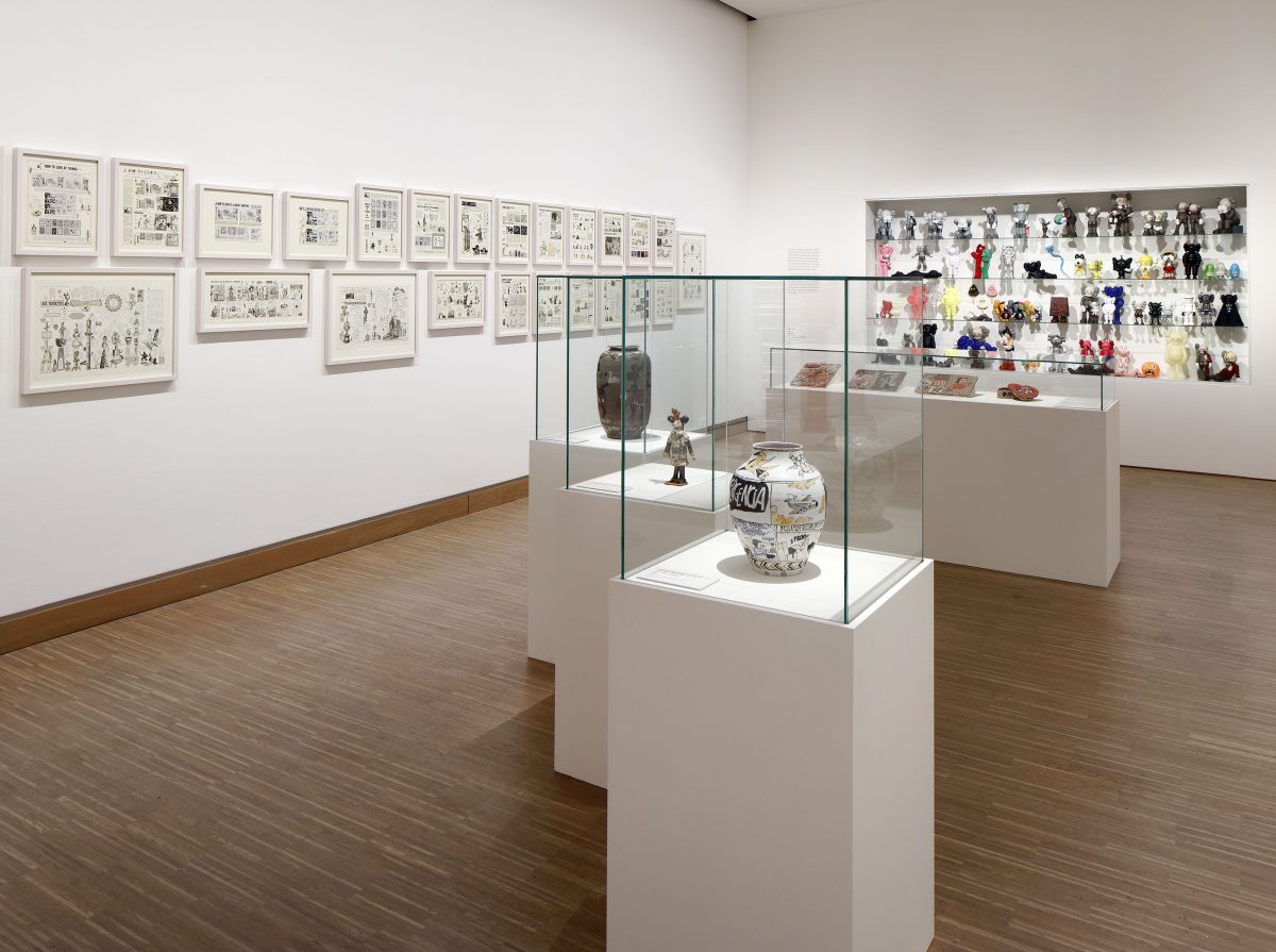 <i>KAWS: NEW FICTION,</i> 2026 </br>
installation view, Albertina Modern, Vienna