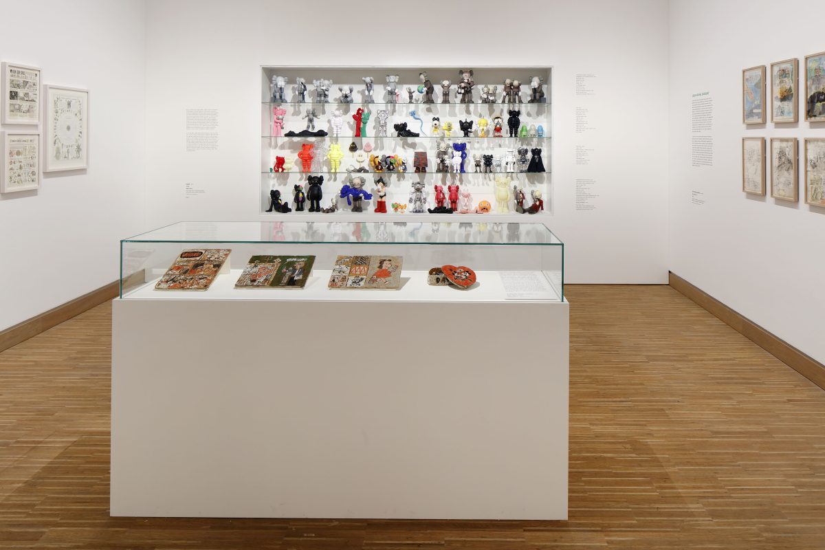 <i>KAWS: NEW FICTION,</i> 2026 </br>
installation view, Albertina Modern, Vienna>